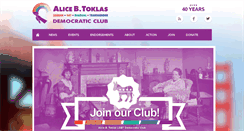Desktop Screenshot of alicebtoklas.org
